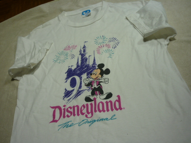 USA古着　80S90s ミッキーTee　MICKEY DISNEYLAND　ディズニー　USA製　アメリカ製　８０年代 90年代ヴィンテージビンテージ_画像2