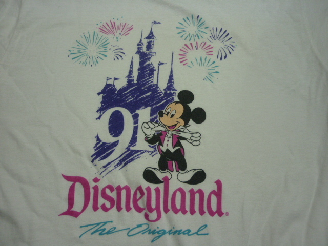 USA古着　80S90s ミッキーTee　MICKEY DISNEYLAND　ディズニー　USA製　アメリカ製　８０年代 90年代ヴィンテージビンテージ_画像5