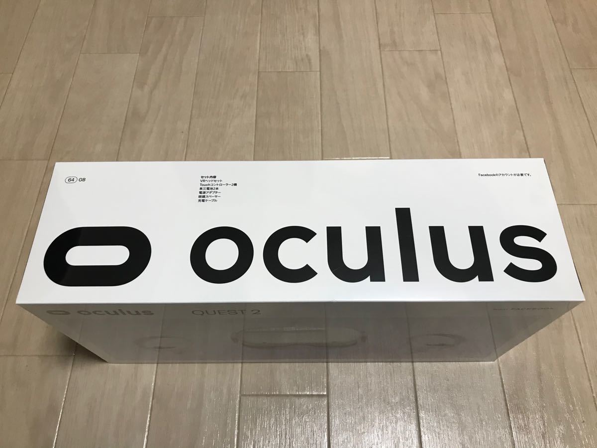 新品未開封】Oculus Quest 2 (オキュラスクエスト2) 64GB|Yahoo