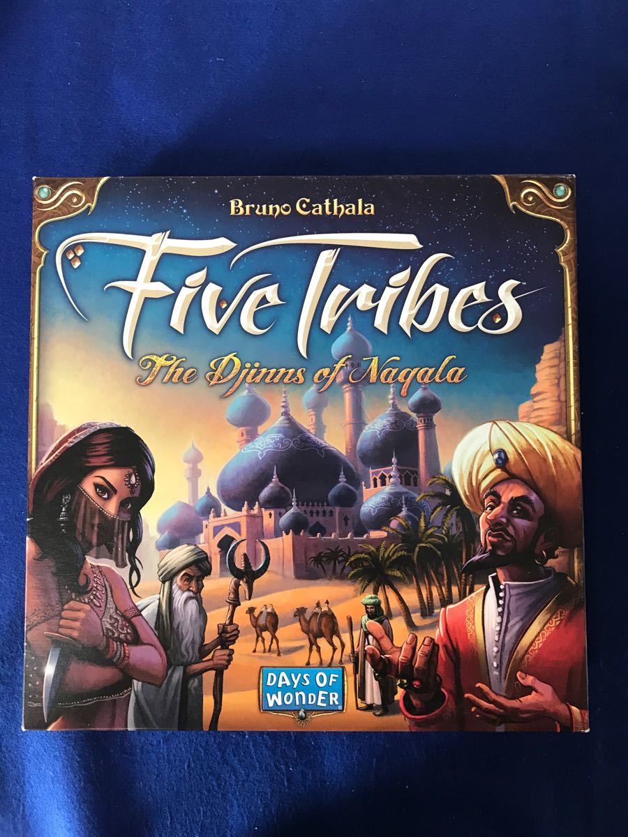 Five Tribes ファイブトライブス:ナカラの魔人　ボードゲーム