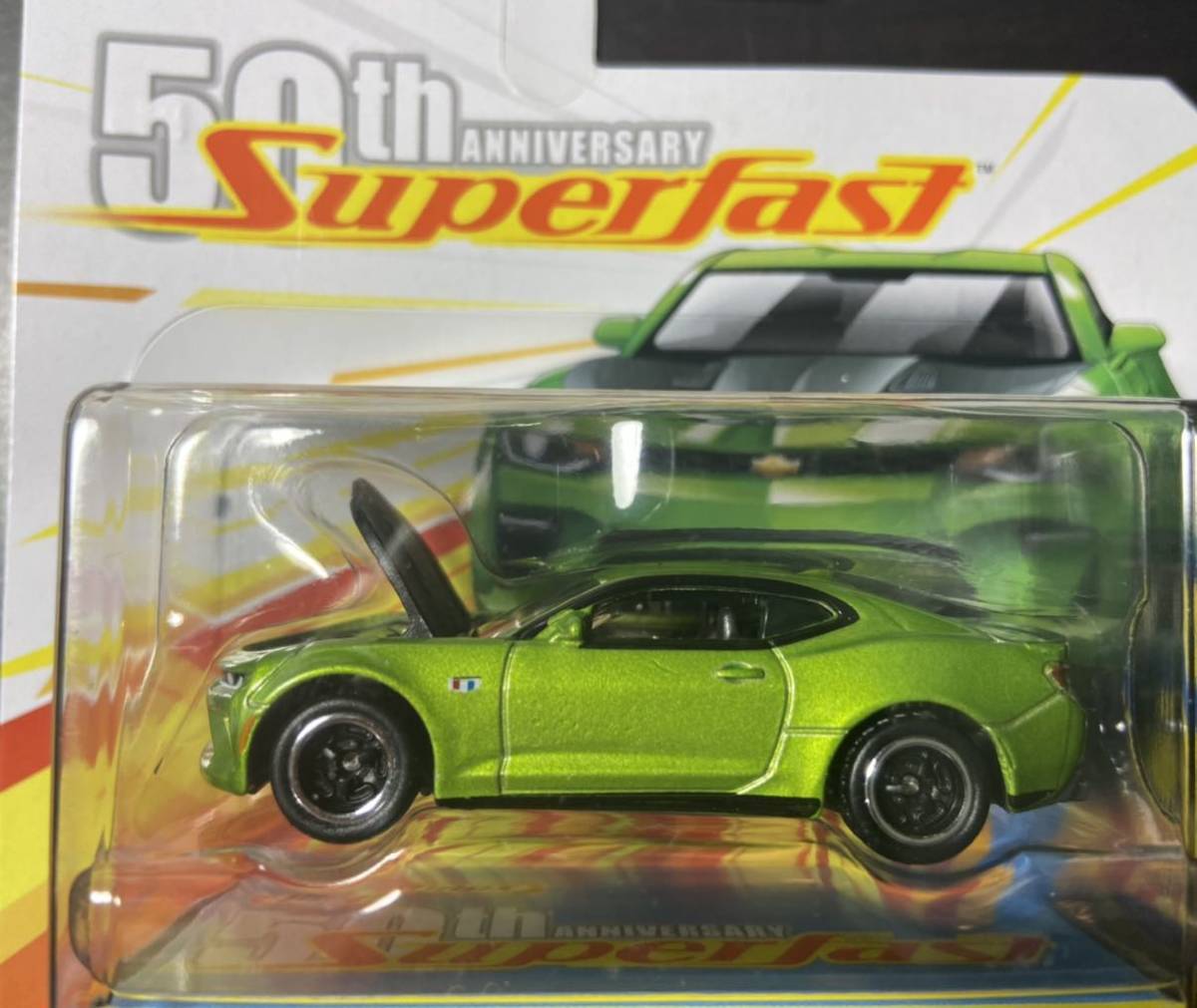 MATCHBOX マッチボックス '17 シボレー カマロ Superfast 50th ANNIVERSARY CHEVY CAMARO_画像4