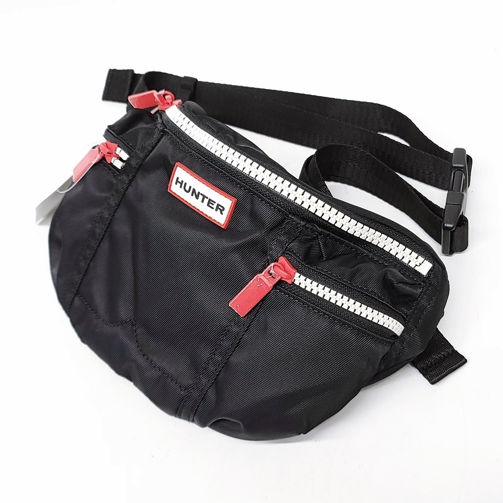 WB491 HUNTER Hunter ORIGINAL NYLON BUMBAG оригинал нейлон bam сумка черный UBP7020KBM сумка-пояс сумка "body" *60