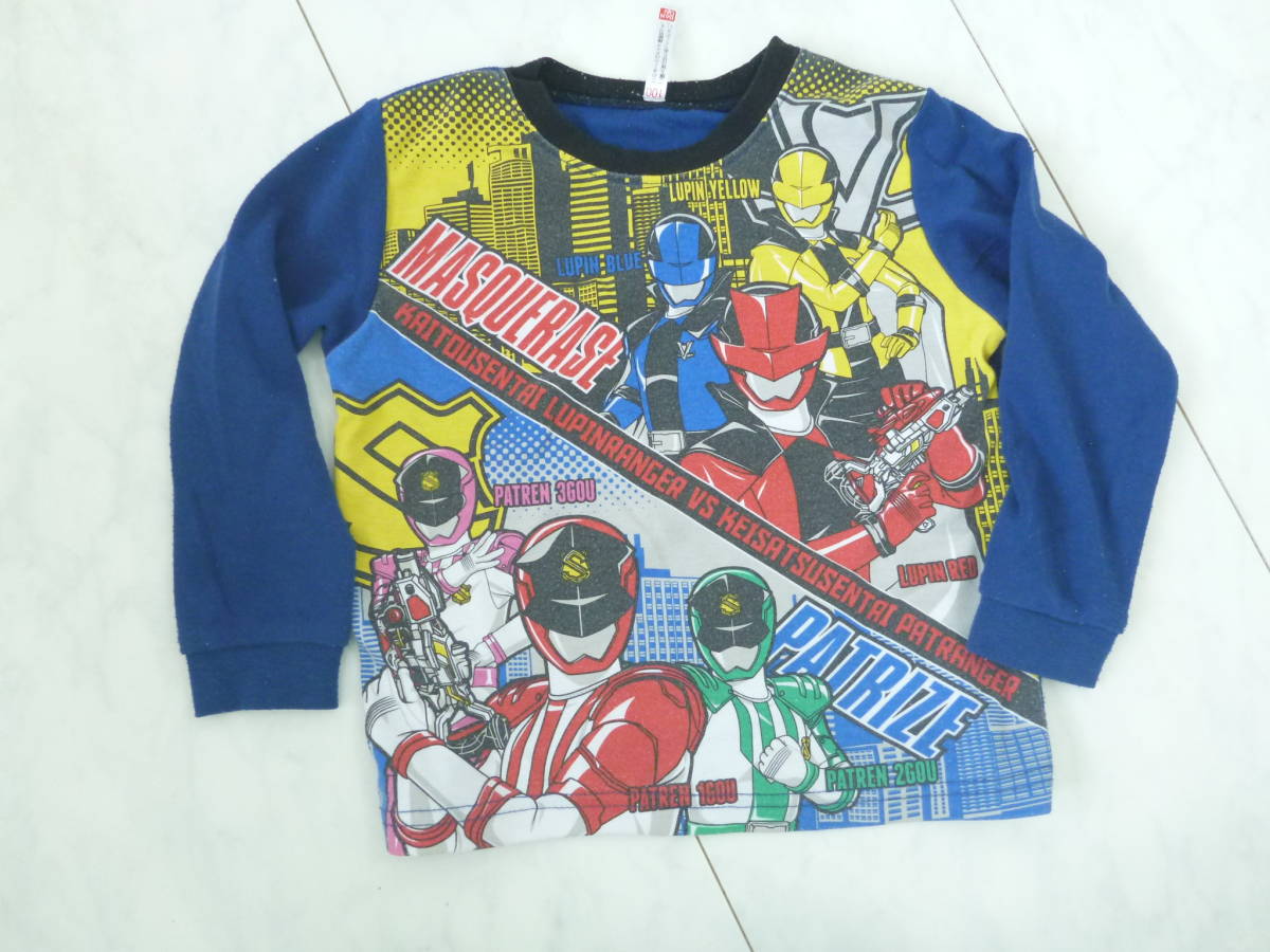 バンダイ　ルパンレンジャー パトレンジャー ★長袖　Tシャツ　100_画像1