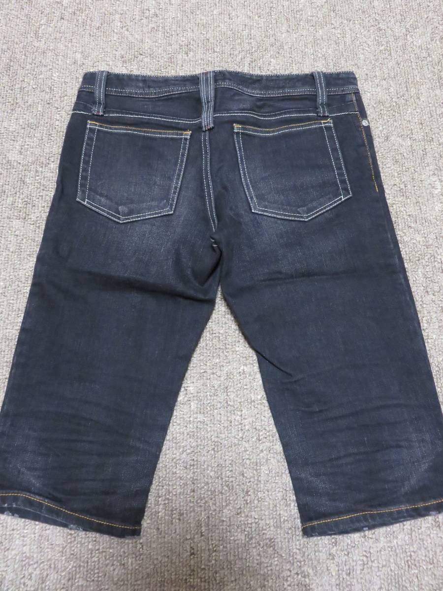 * Tornado Mart * lady's . minute height Denim pants 