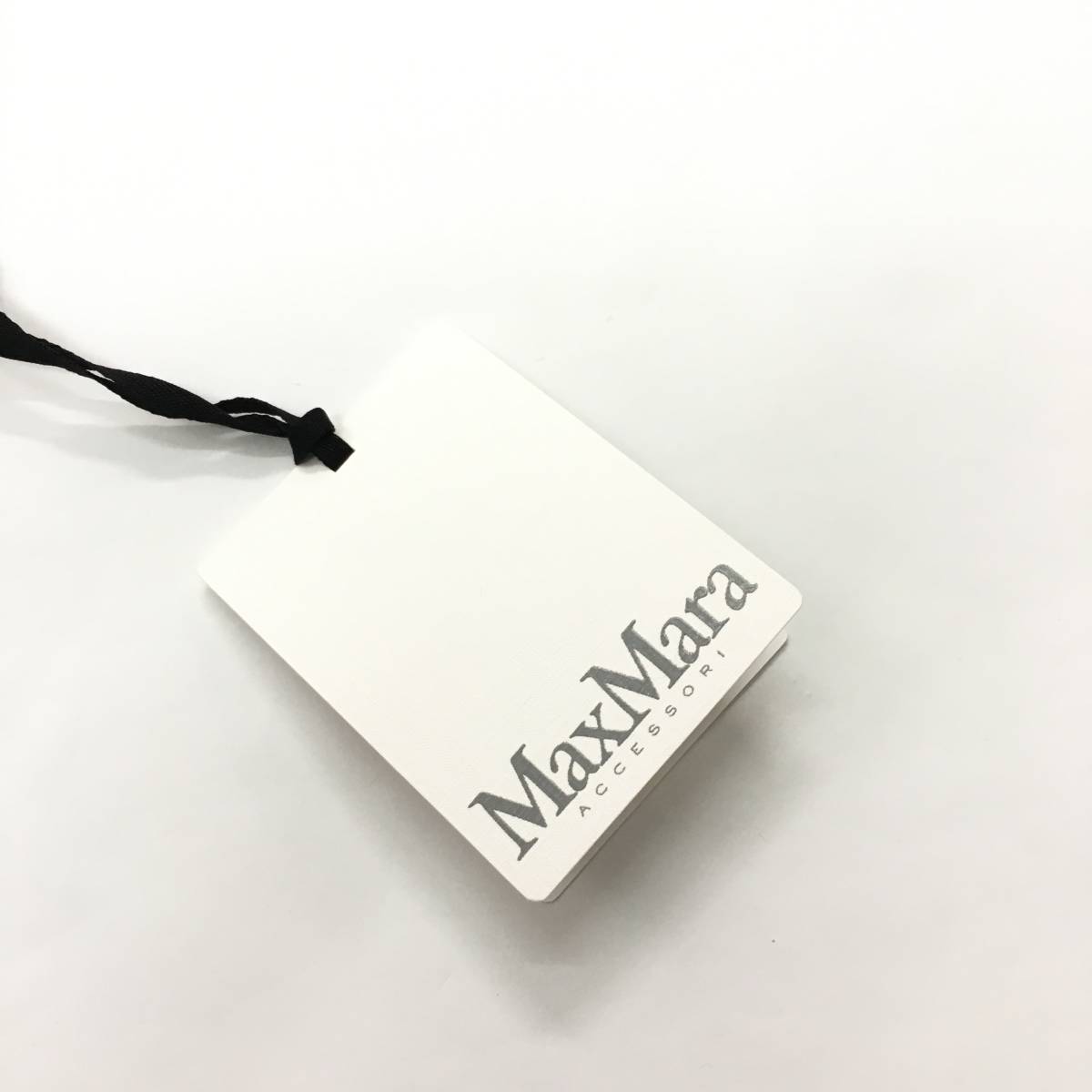 新品 MAX MARA モノグラム ロゴ プリント ウール シルク スカーフ ストール マックスマーラ ベージュ_画像5