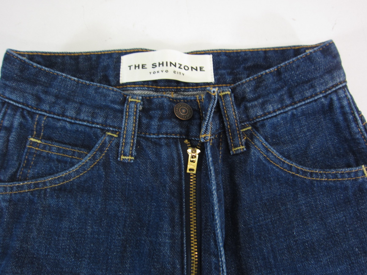 THE SHINZONE ザ シンゾーン ハイウエスト スリムデニム 16amspa14 パンツ SIZE:34 レディース 衣類 ▲UF3136_画像5