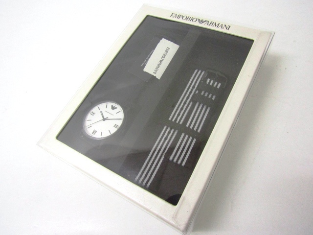 EMPORIO ARMANI エンポリオアルマーニ AR-80004 クォーツ腕時計♪AC20327