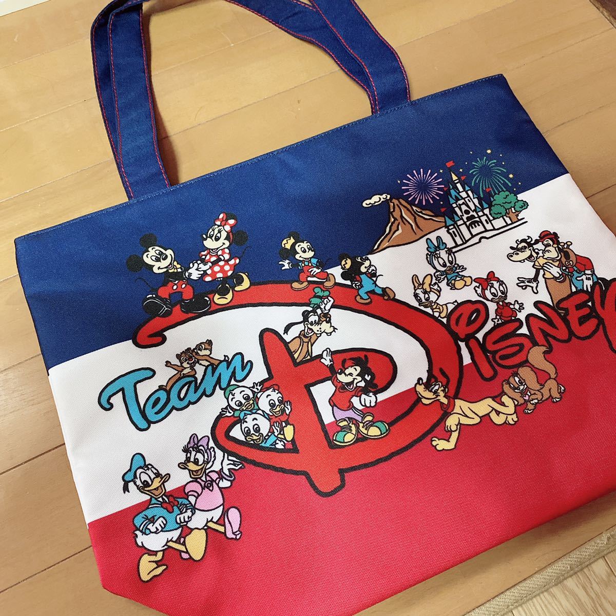 Yahoo!オークション - ○TDR ディズニーリゾート トートバッグ レトロ