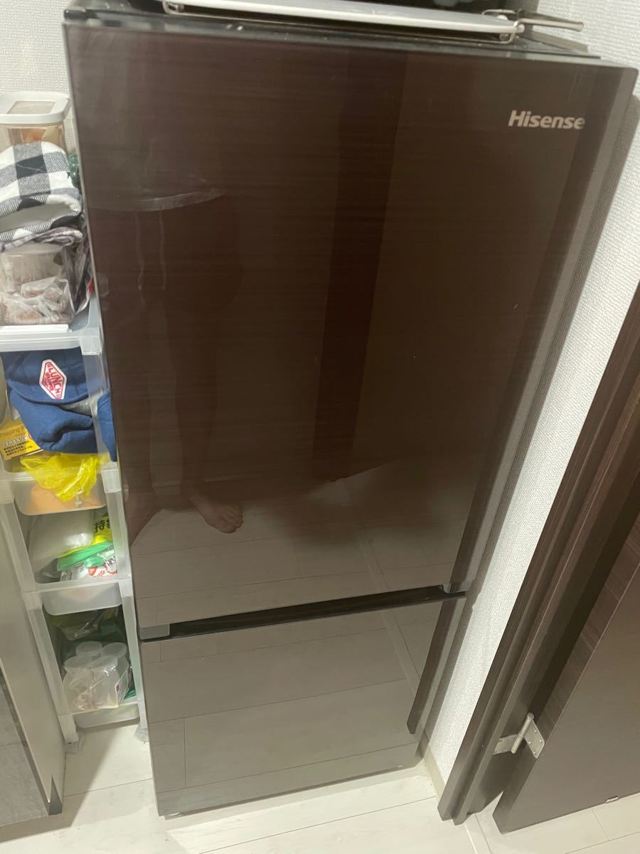 Hisense 冷蔵庫 2020年製 HR-G13B-BR