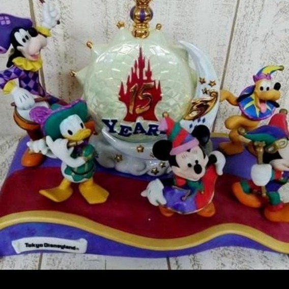 【15周年東京ディズニーランド】TDL 限定1000個 希少品！ 大フィギュア