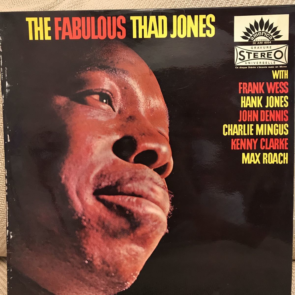 サド・ジョーンズ Thad Jones / The Fabulous Thad Jones LP_画像1