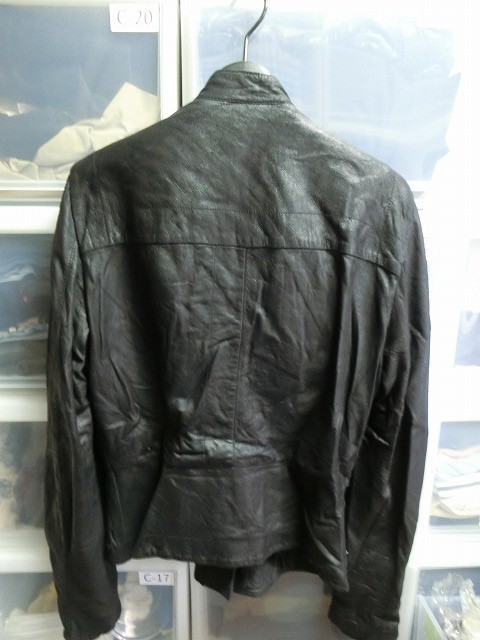 Rick Owens レザージャケット M ブラック #RU3755/LP リックオウエンス_画像2