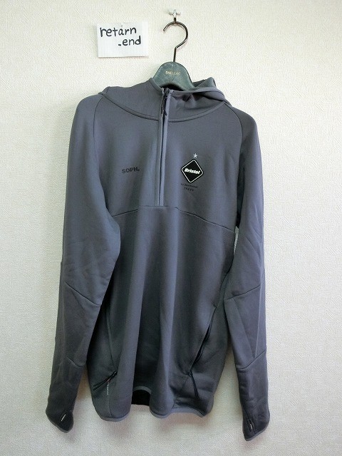 F.C.R.B POLARTEC FLEECE HALF ZIP GAITER TOP L パーカー UE-178067 エフシーアールビー FCRB SOPH ソフ