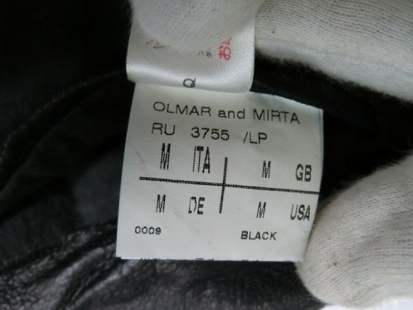 Rick Owens レザージャケット M ブラック #RU3755/LP リックオウエンス_画像4