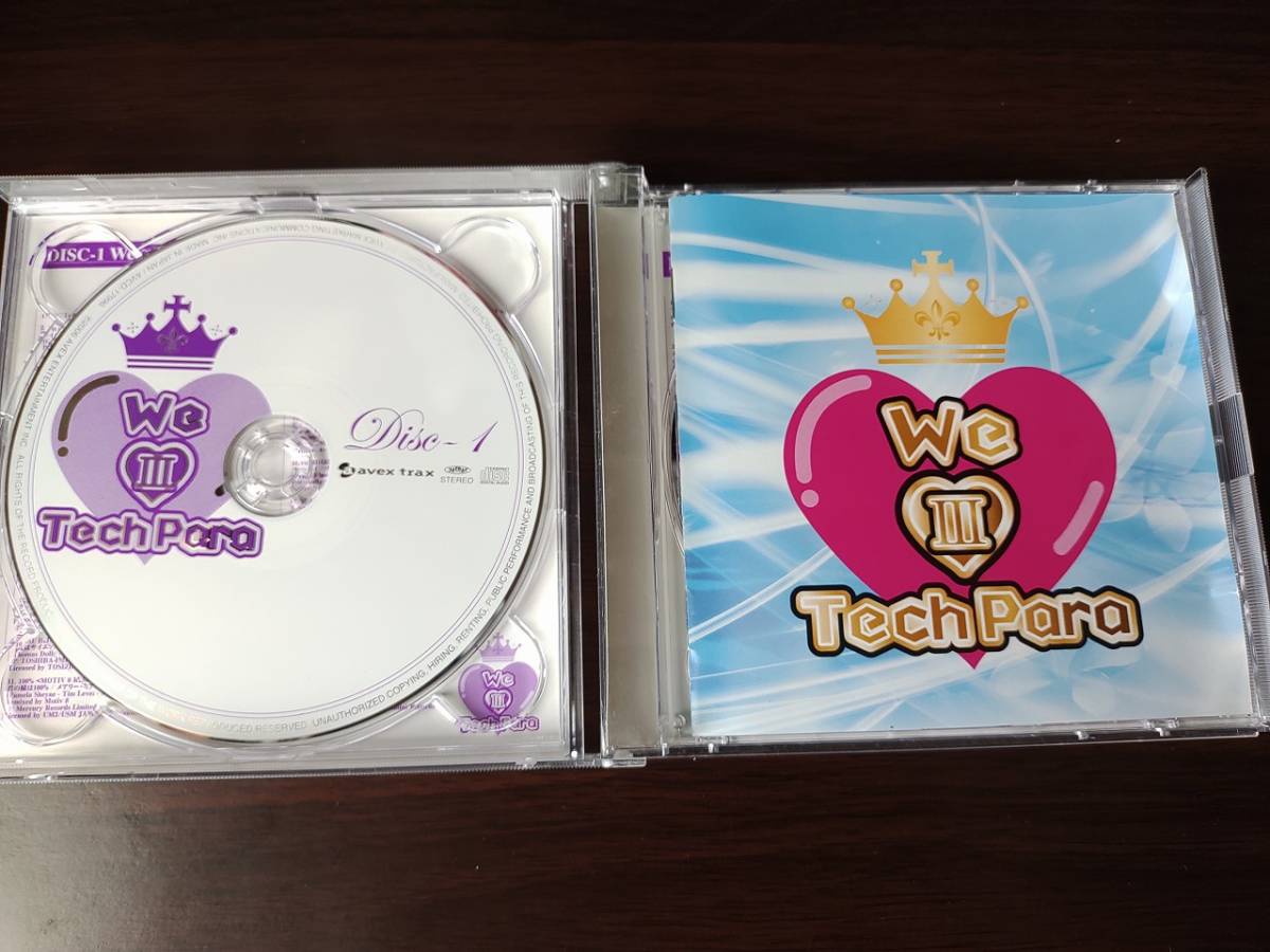 【即決】 中古オムニバスCD＋DVD  「We Love TechParaⅢ」  ウィー・ラブ・テクパラ ジュリアナ ジュリテクの画像2