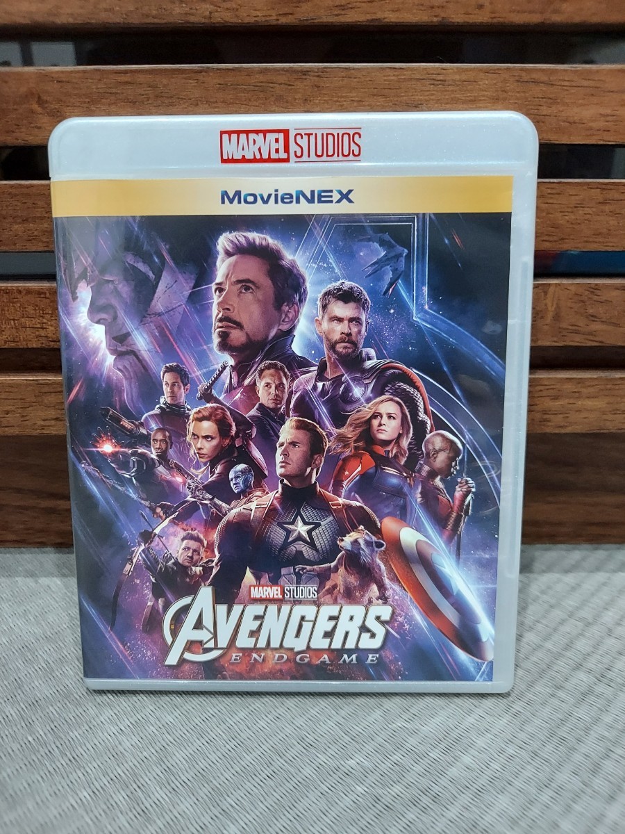 ブルーレイ＋純正ケース アベンジャーズ エンドゲーム Blu ray DVDなし