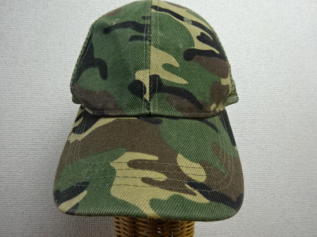 * camouflage -ju pattern * mesh Baseball CAP*USED beautiful goods! size free 