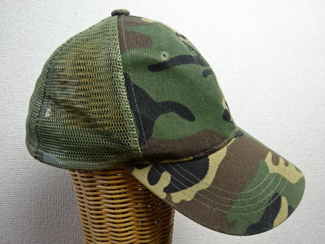 * camouflage -ju pattern * mesh Baseball CAP*USED beautiful goods! size free 