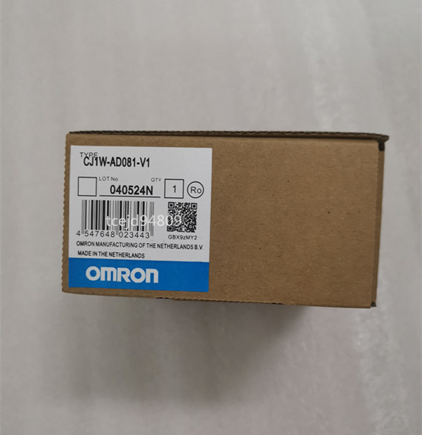 新品 OMRON/オムロン CJ1W-AD081-V1 アナログ出力ユニット 保証付き