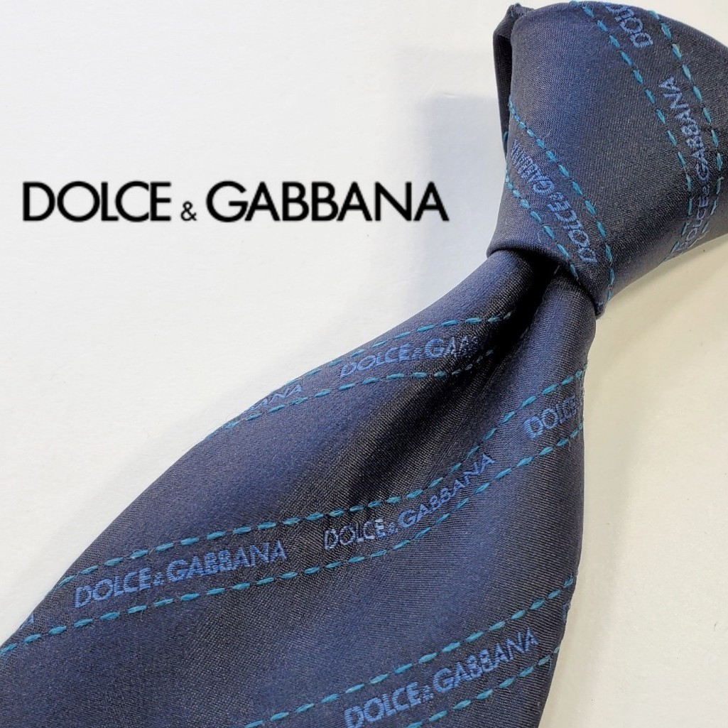 超美品《DOLCEGABBANA ドルチェガッバーナ》ネクタイ