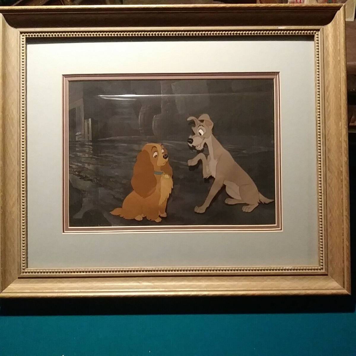 未使用品 Disney ディズニー わんわん物語 レディ トランプ セル画 原画 限定 レア 入手困難 Lady and the Tramp