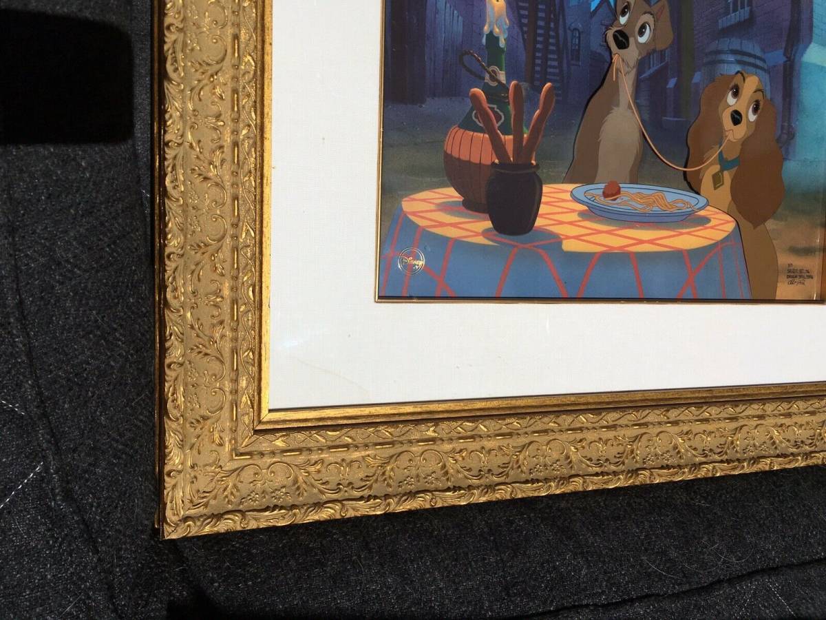 当店一番人気 Disney ディズニー わんわん物語 レディ トランプ セル画