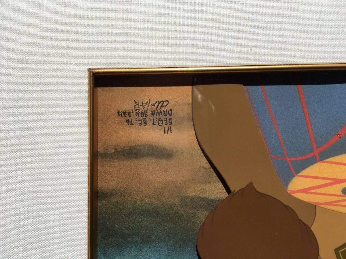 Disney ディズニー わんわん物語 レディ トランプ セル画 原画 限定