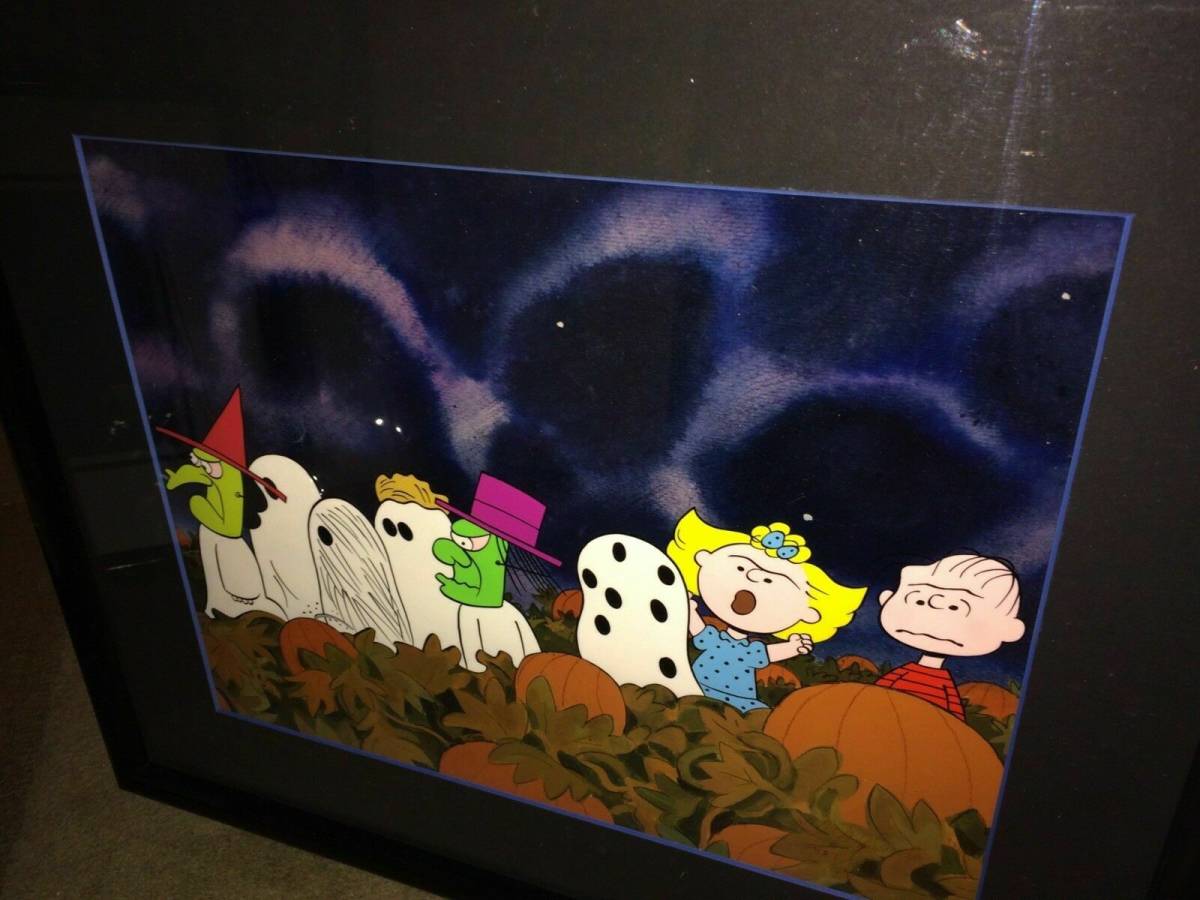 スヌーピー　ピーナッツ　チャーリーブラウン　ウッドストック　サリー　ライナス　Peanuts　セル画　原画　限定　レア　入手困難 希少_画像1