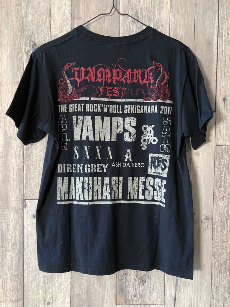 VAMPS HYDE・K.A.Z直筆サイン 超激レア】VAMPS 直筆サイン入りTシャツ hyde K.A.Z VAMPS HYDE