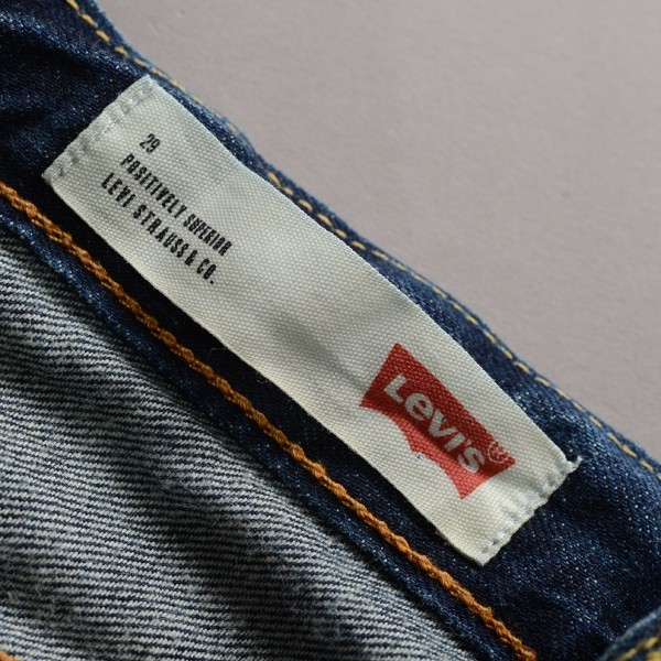 値下!USED*LEVIS/リーバイス/29×33/502/革パッチ/チェーンステッチジーンズ/デニムパンツ/Gパン/ジーパン/テーパード_画像5