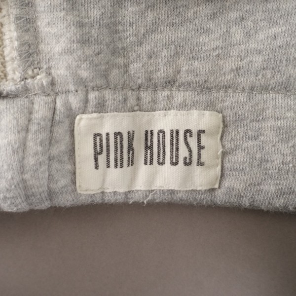 USED*PINK HOUSE/ Pink House /M соответствует / Rider's способ тренировочный жакет / верхняя одежда / перо тканый / серый / серый / casual /tei Lee / простой / весна осень 