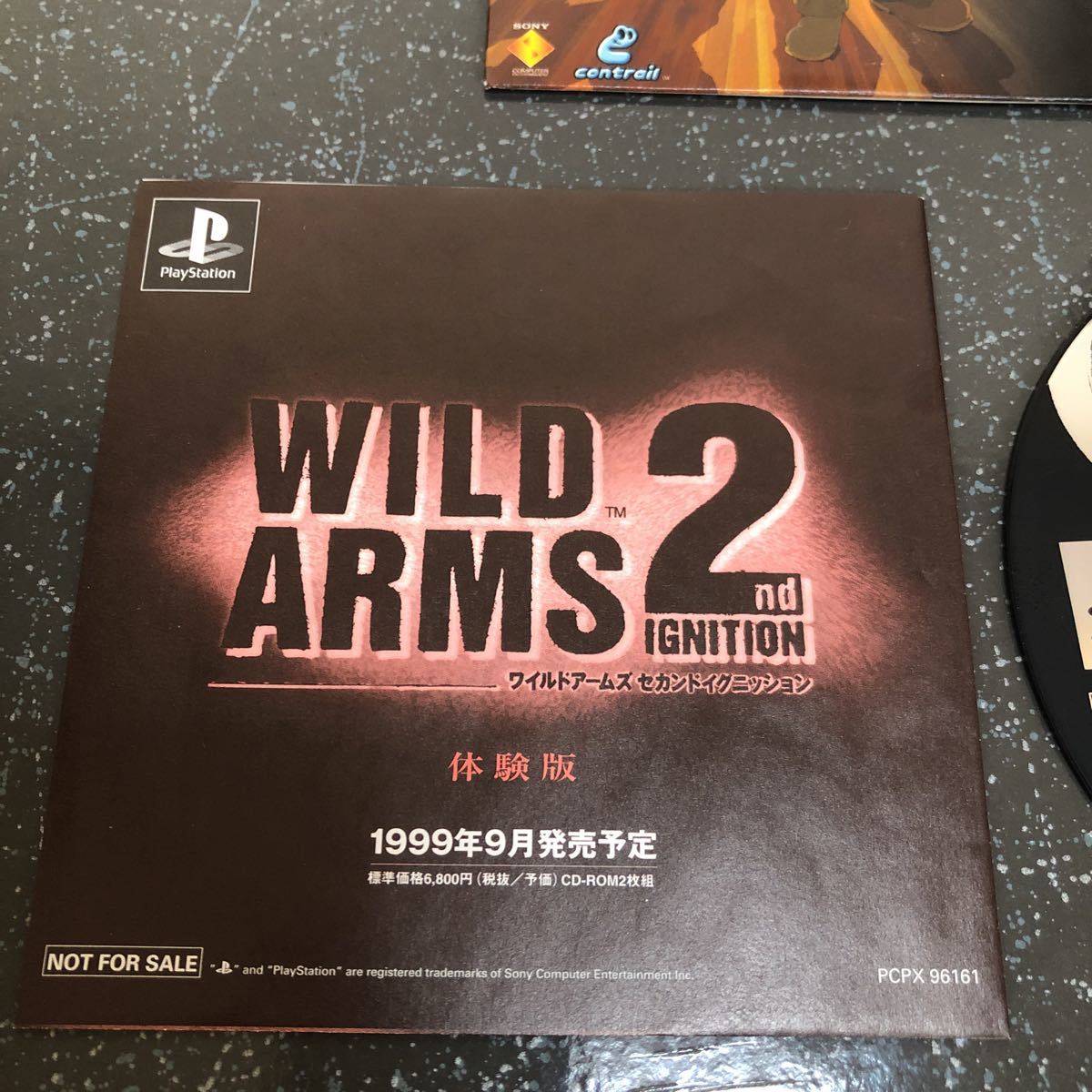 表紙破れ】ワイルドアームズ2 体験版 WILD ARMS 2nd IGNITION PS 表紙破れ】ワイルドアームズ2 体験版 WILD ARMS 2nd IGNITION PS