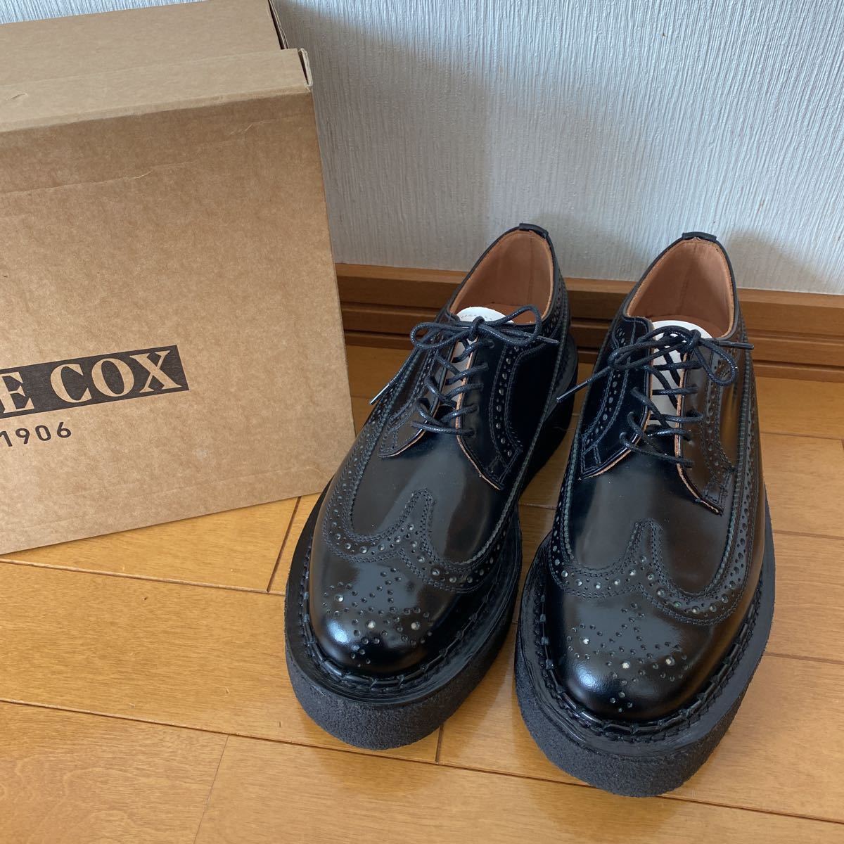 GEORGE COX ウイングチップ ドレスシューズ GEORGE COX ウイングチップ ドレスシューズ