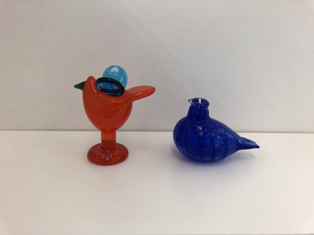 iittala イッタラ Bird バード ブルー系 Oiva Toikka オイバ iittala イッタラ Bird バード ブルー系 Oiva Toikka オイバ