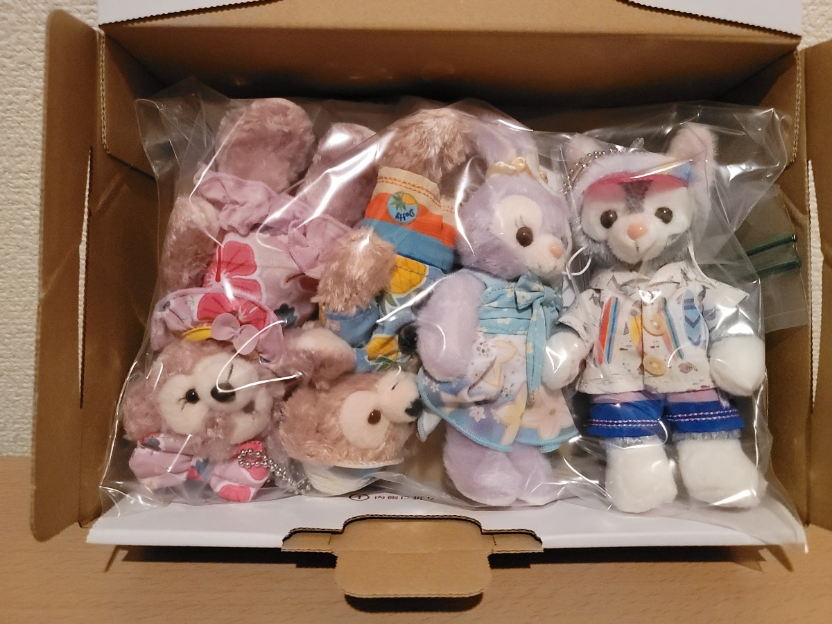 ③ぬいぐるみバッジ ぬいば ダッフィー ジェラトーニ シェリーメイ
