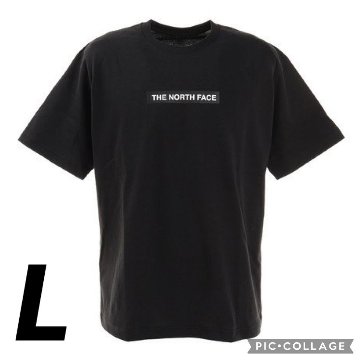 THE NORTH FACEノースフェイスボックスロゴTシャツNT321001X黒Lサイズ