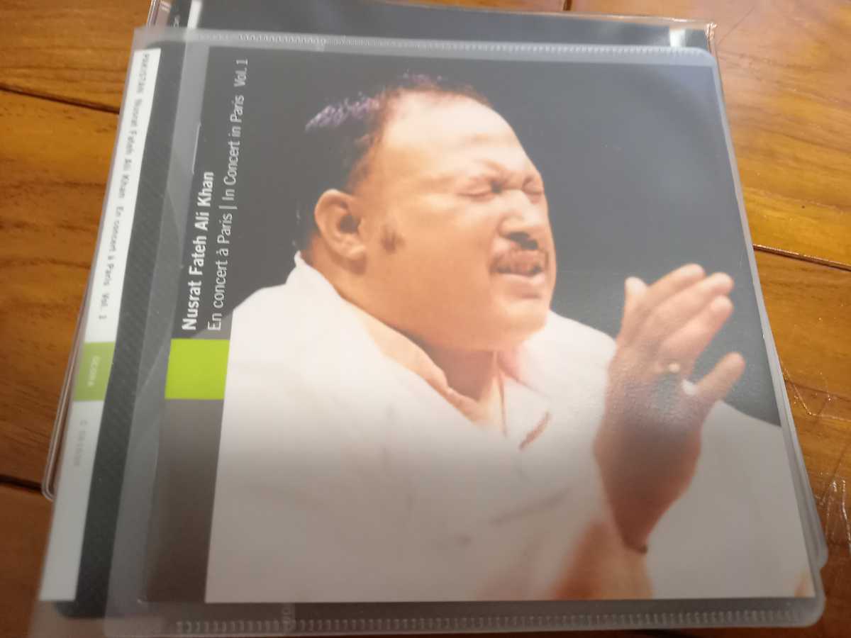 NUSRAT FATEH ALI KHAN/ENCONCERT A PARIS　VOL.1/ヌスラットファテアリハーン☆ソフトケース入りCD 同封可能_画像1