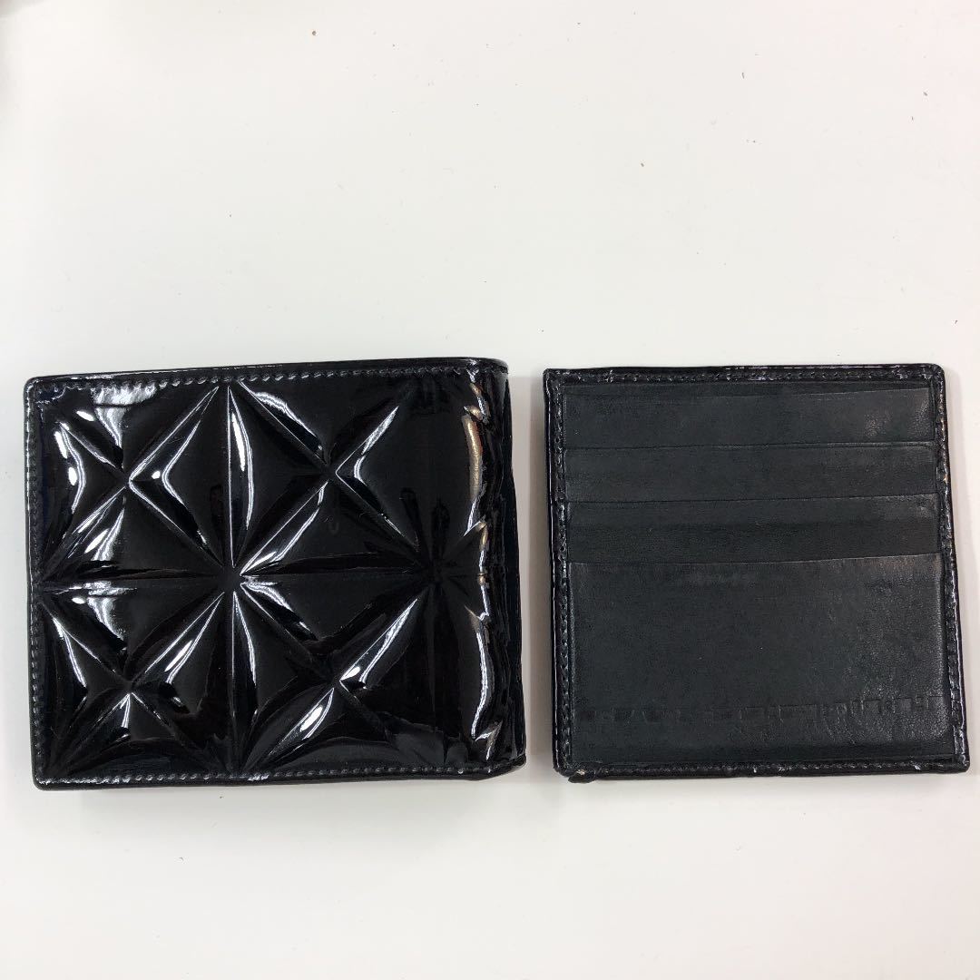 Gareth Pugh エナメル 2つ折り 財布 | tspea.org