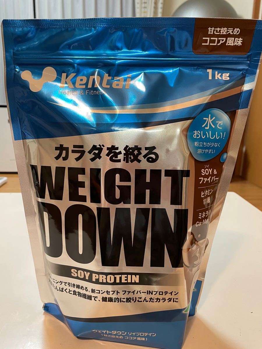 セール＆特集＞ Kentai ケンタイ ウエイトダウン ソイプロテイン バナナ 1kg