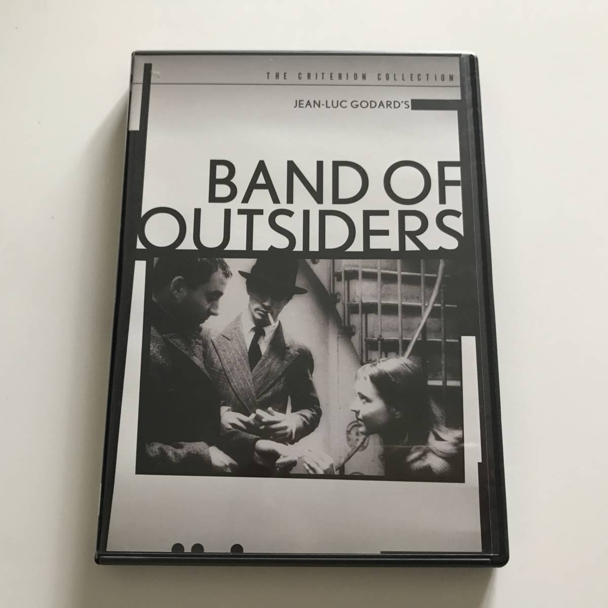 中古DVD ジャン＝リュック・ゴダール はなればなれに Band Of Outsiders クライテリオン 特典映像多数 US盤 NTSC リージョン1