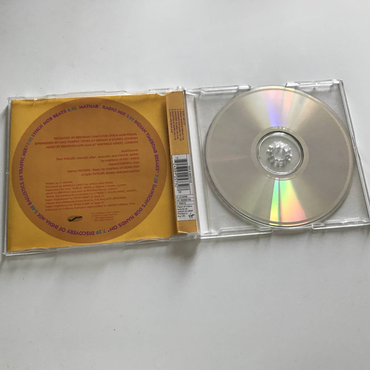 中古CD インディアン・ヴァイブズ Indian Vibes ポール・ウェラー Paul Weller マタール Mathar シタール・ジャズ