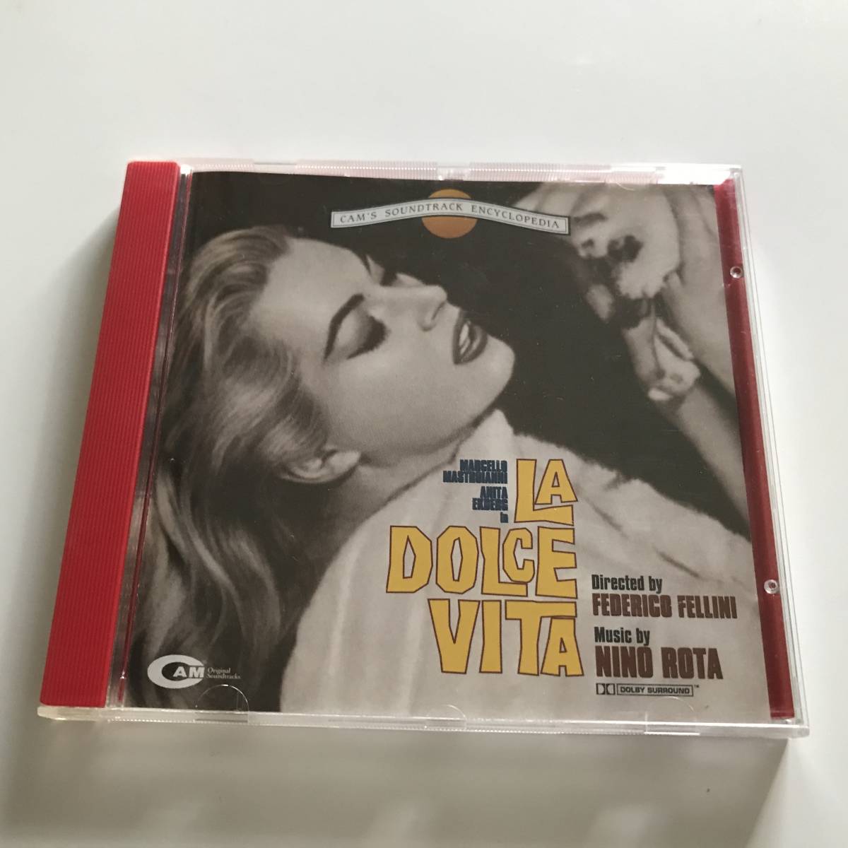 中古CD 甘い生活 La Dolce Vita ニーノ・ロータ Nino Rota フェデリコ・フェリーニ Federico Fellini CAM レッドトレイ_画像2