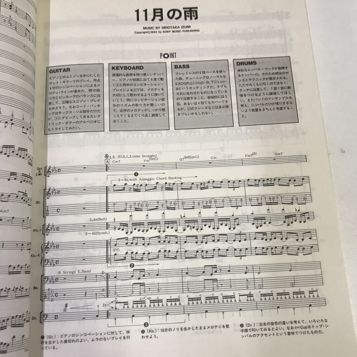 T-SQUARE IMPRESSIVE T-スクエア・インプレッシブ 若松宗雄 シーエス・アーティスツスーパーベスト 1992年 平成4年 初版 楽譜