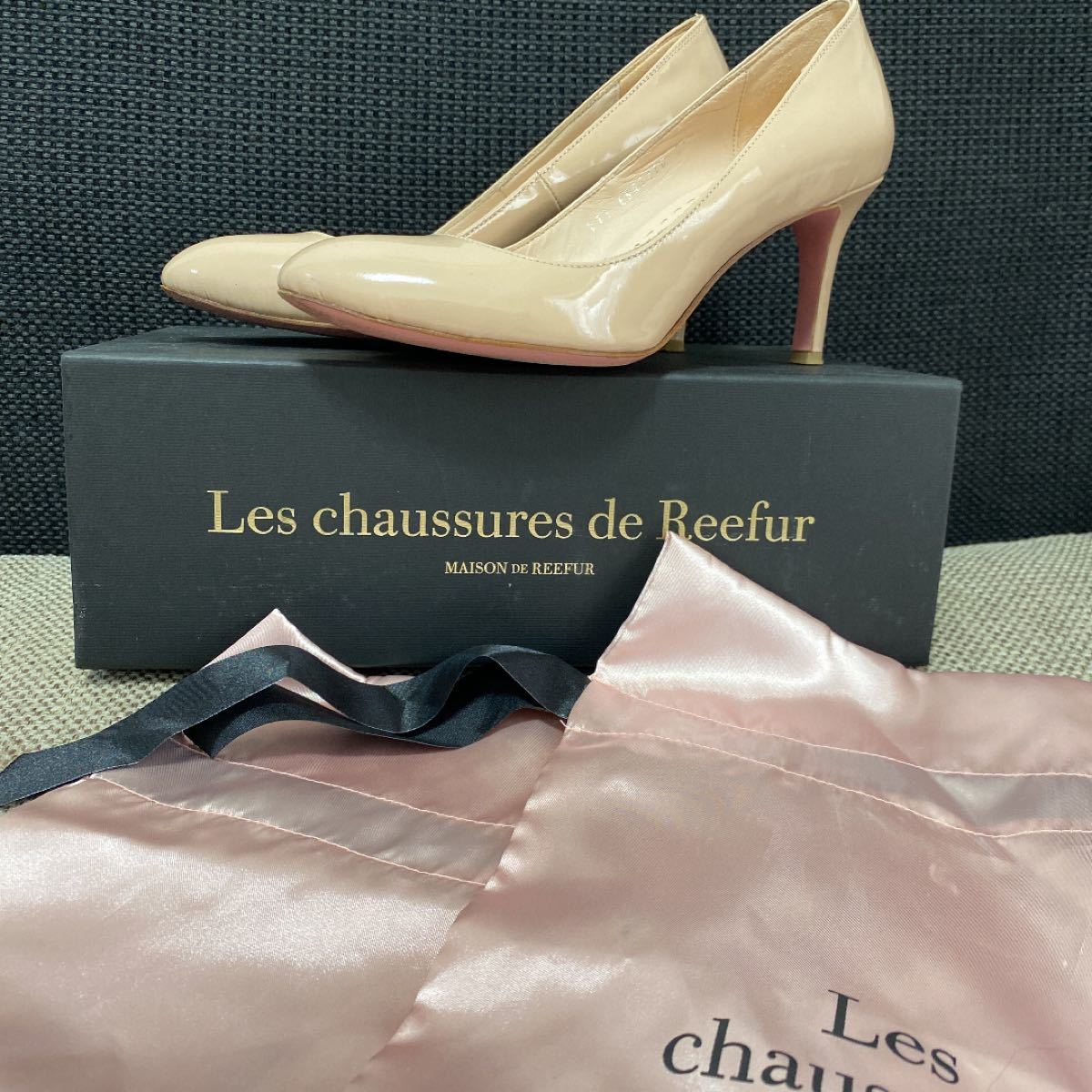 【数々のアワードを受賞】靴ガイモ Maison de Reefur - 未使用メゾンドリーファーパテントヒール