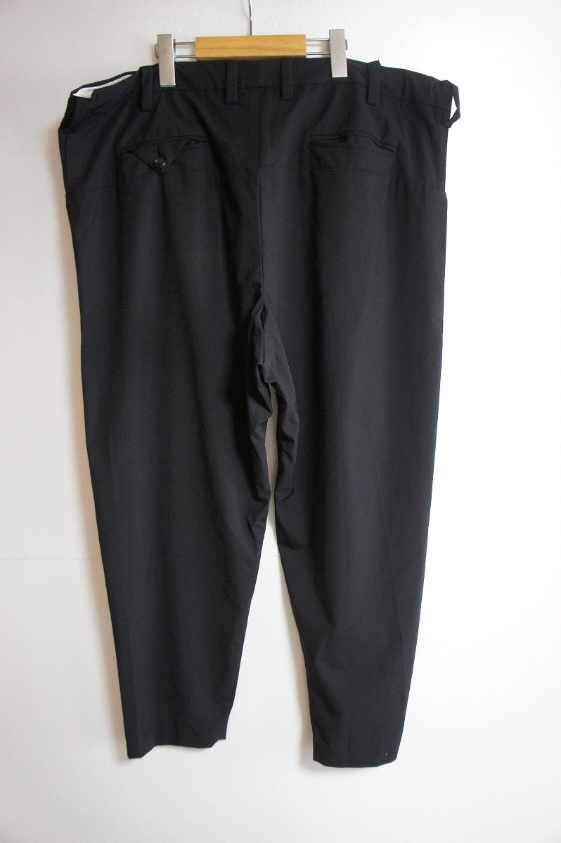 16SS SUNSEA サンシー 16S40 SNM-G Pants SUPER NICE MATERIAL PANTS スーパー ナイス マテリアル ゴッド パンツ 3 黒 419L_画像2