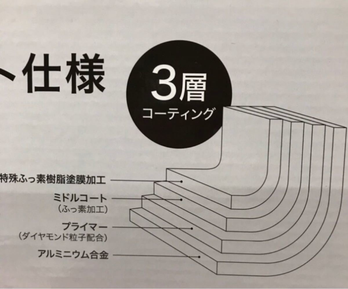  ダイヤモンドコーティング 鍋 フライパン   5点セット【買い替えに】