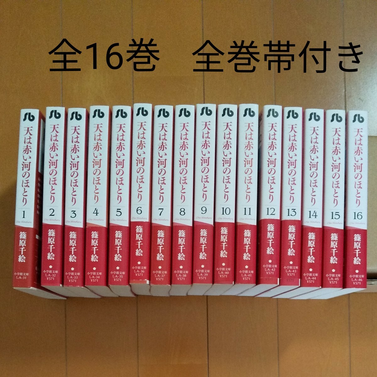 完売 天は赤い河のほとり 篠原千絵 文庫版 全巻セット 小学館文庫 全巻