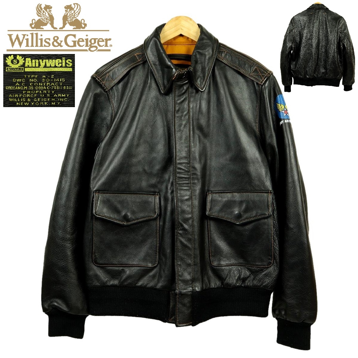 大量入荷 【H12】【極美品】【ビッグサイズXL】Anyweis WILLIS＆GEIGER