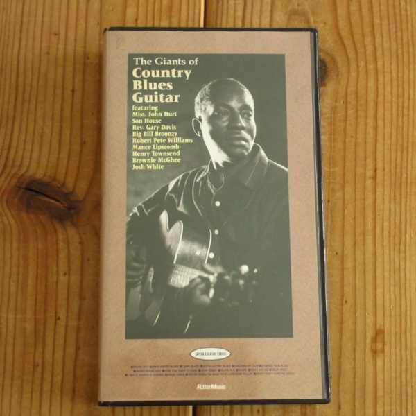 カントリー・ブルース・ギターの巨人たち ~ The Giants of Country Blues Guitar [リットーミュージック / GL-001] VHS_画像1