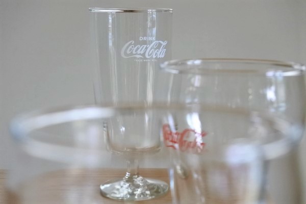 送料無料 コカコーラ Coca Cola グラス (3種各1)3個 コカ・コーラ レトロ ガラス_画像8